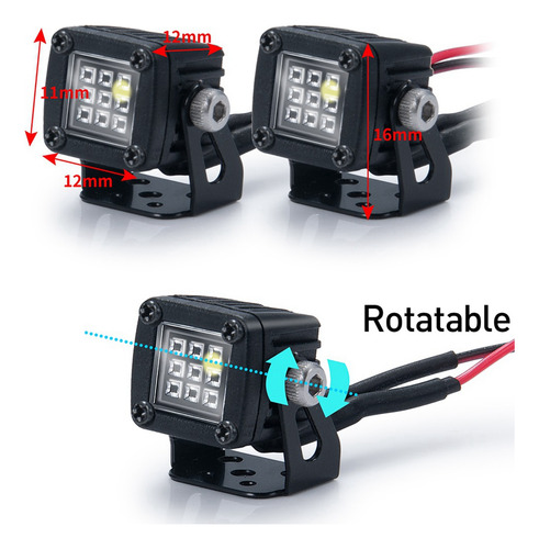 Faros Delanteros Modificados Q8, Faros Delanteros, Luces Sup
