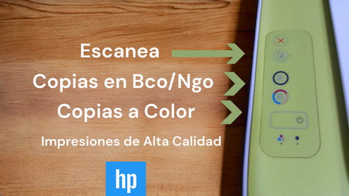 Impresora Hp Deskjet Ink Advantage 2135 Multifunción Blanco Verde Lima (Usado)