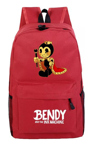 Mochila Bendy And The Ink Machine Bendy para color rojo oscuro