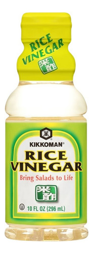 3 Pzs Kikkoman Vinagre De Arroz 296ml