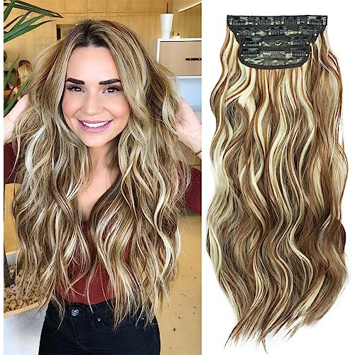 Clip En Extensiones De Cabello Sintético Topper De J2w8k