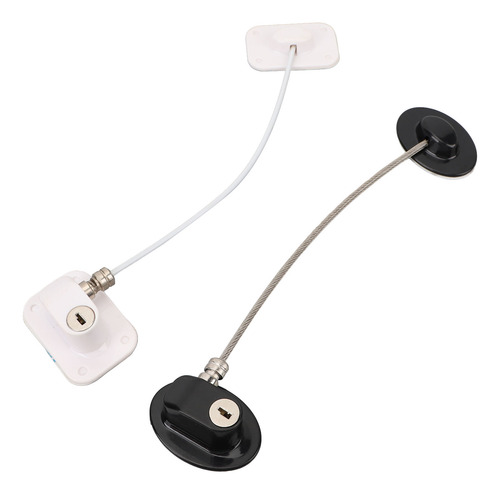 Freezer Lock, Juego De 2 Piezas Para Refrigerador, Con Orifi