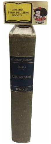 Historia - Los Anales - Tácito - Roma - Jackson - 1952