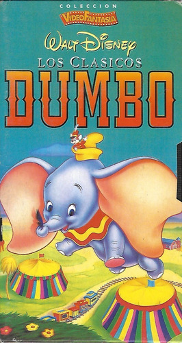 Dumbo Vhs Walt Disney Vhs Español Latino Animación