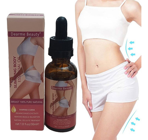 Serum Modelador Y Reductor Slim Corporal By Dearme Beauty Fragancia Vainilla