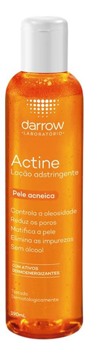  Darrow Loção Adstringente Actine 190 ml Antioleosidade e Antiacne