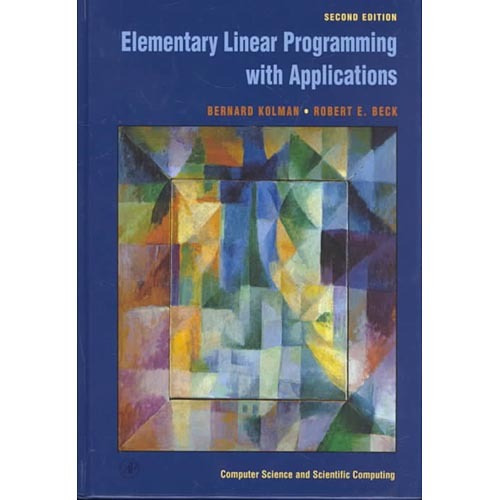 Programación Lineal Elemental Con Aplicaciones
