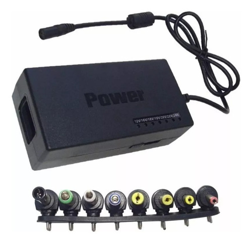 Cargador Multiple Para Notebook, 9 Pines, 24v 5a Max Suono.