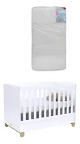 Comprar Cuna Colecho 3 En 1 Laqueada Convertible Cama Con Colchon 