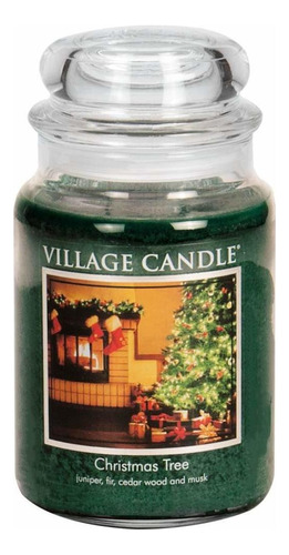 Village Candle Vela Perfumada Para Rbol De Navidad, Tarro Gr