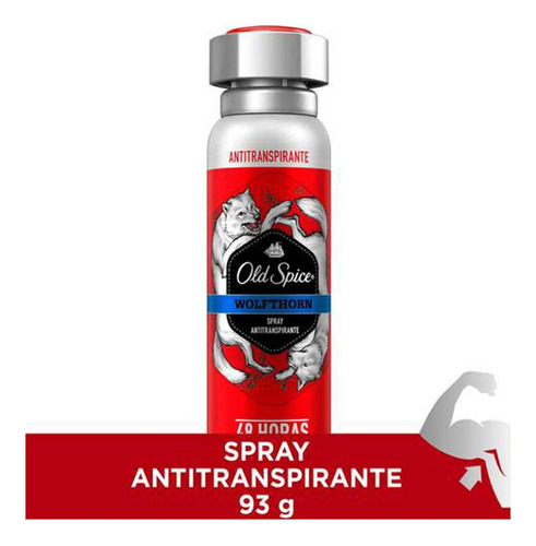 Old Spice Desodorante Antitranspirante En Aerosol Wolfthorn 