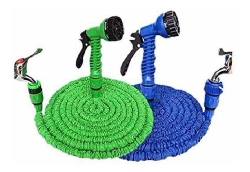 Manguera Agua Expandible 22,5 Metros Flexible Pistola X7