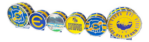 Set Bombos Everton En Miniatura Personalizable 3d