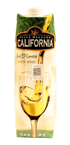 Vino Blanco California Brick 1 Lt