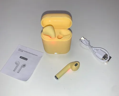 Auriculares intraurales inal mbricos i7S TWS color blanco y