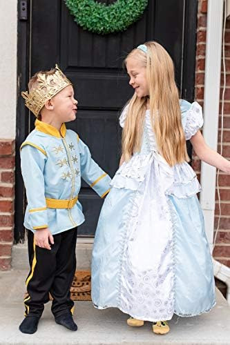Little Adventures Soft Golden Prince Crown Boys King Dress U