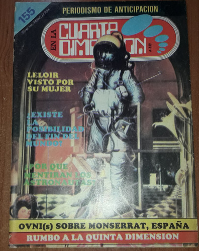 Revista Cuarta Dimension N°155   Septiembre De 1987