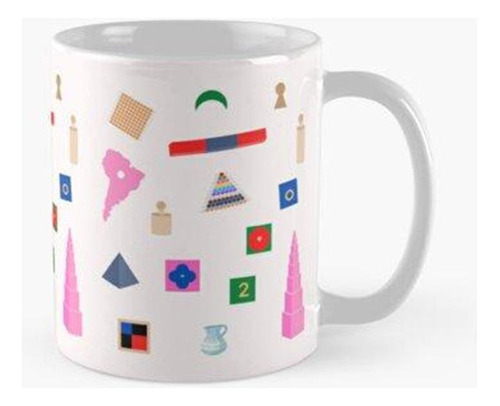 Taza Regalo De Materiales Montessori Para Profesor Montessor