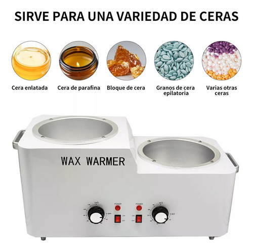 Olla Depilatoria 6kg Con Colador Filtro
