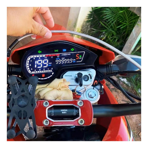 Panel De Motocicleta Digital Dm200 Xr1901 Crm250 150 Gy200 Y