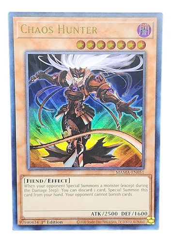 Chaos Hunter Carta Yugioh! Inglés Ultra Rare