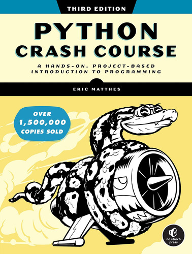 Libro: Python Crash Course, 3rd Edition: A Hands-on, Project