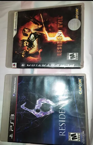 Juego Físico Ps3 Residen Evil 5 Y 6 (Usado)