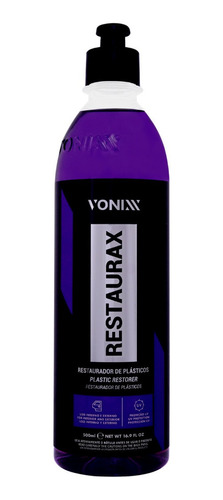 Restaurax Vonixx Restaurador De Plástico Inter E Exter 500ml