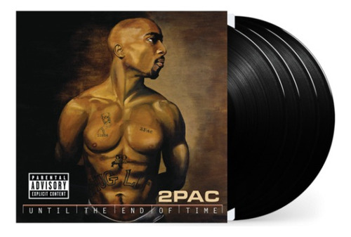 2pac  Until The End Of Time; Vinilo Cuádruple Nuevo Europeo