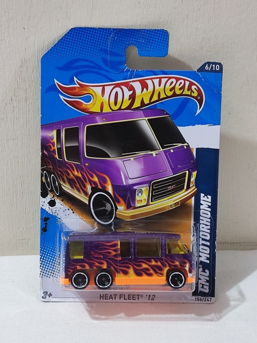 Hotwheels Gmc Motorhome, Heat Fleet 12, Ed. De 2012.