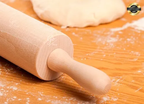 Rodillo Madera 45 Cm Para Panadería Y Repostería