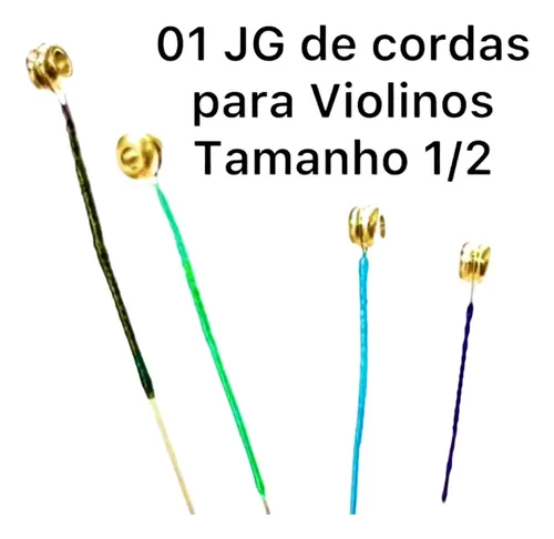 Jg De Cordas Violino Tamanho 1/2 Germany Strings Alemã | MercadoLivre