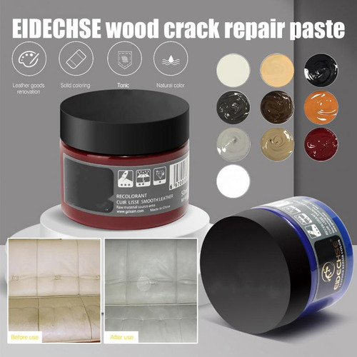 Creme Reparador De Renovação De Couro Eidechse Para Automóve