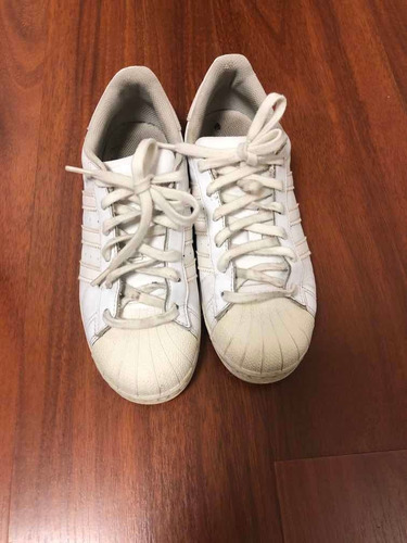 adidas Súperstar N 39 ( Us N7) Blancas Usadas