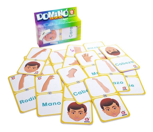 Dominó Partes Del Cuerpo Humano, Educatodo, J-0115