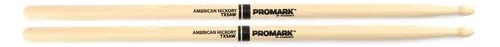 Promark Hickory 5a Par De Palillos Con Punta De Madera