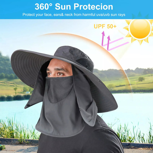 Sombrero De Pescador Verano Sombrero De Sol De Secado Rápido