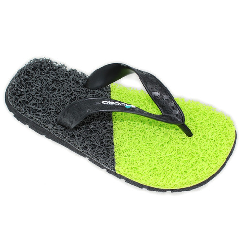 Chinelo Cleanup Masculino Duo Com Solado Verde E Cinza Ms104