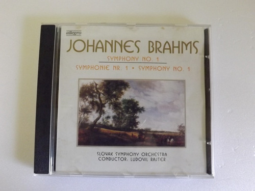 Cd Johannes Brahms - Symphony No. 1 - Allegro (Usado)