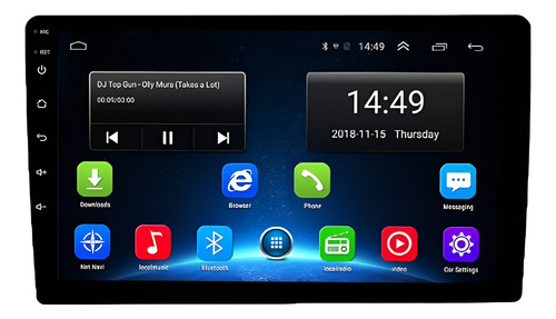 Radio Auto Android Carplay 4gb 64gb + Bisel Hyundai Accent