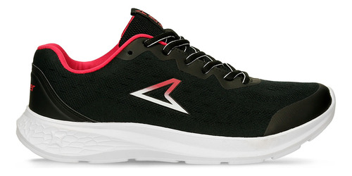 Tenis Deportivos Negro-rosado Power Plazma Impact 100 Eds Mu