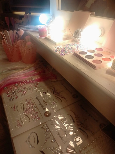Spa De Nenas, Spa Party, Stand Glitter