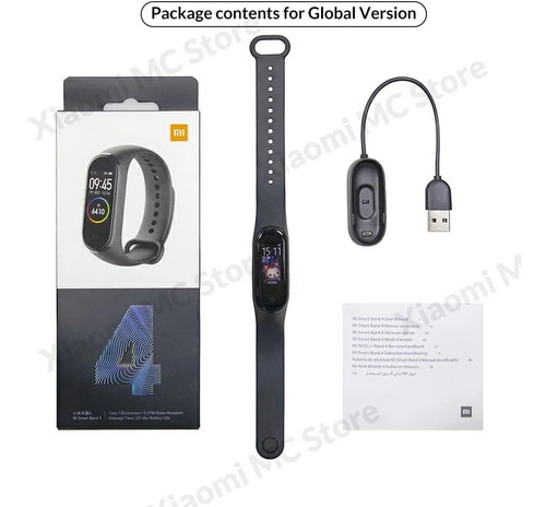 Pulseira Xiaomi Miband 4 Global Original - Pronta Entrega