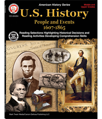 Libro U.s. History, Grades 6 - 12: People And Events 1607...