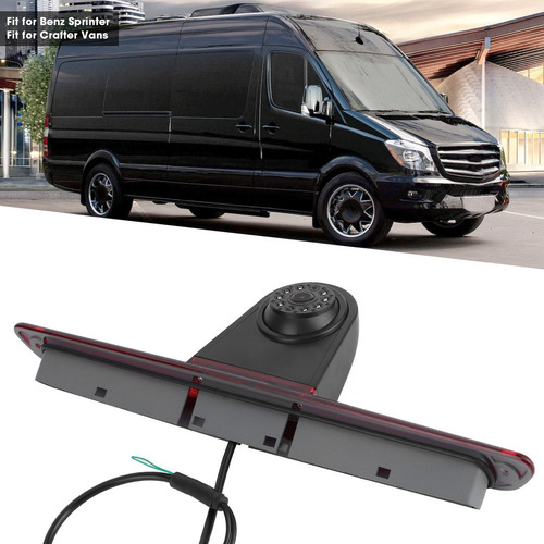 Cámara Con Luz De Freno Led Apta Para Mercedes Sprinter
