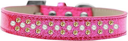 Mirage Pet Products Sprinkles Ice Cream Dog Collar With Pear
