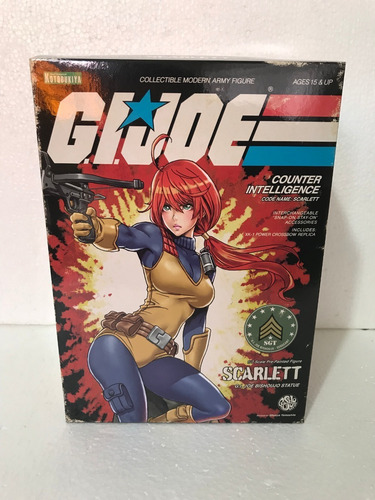 Kotobukiya G.i Joe Bishoujo Series Scarlet Gallery No Widow