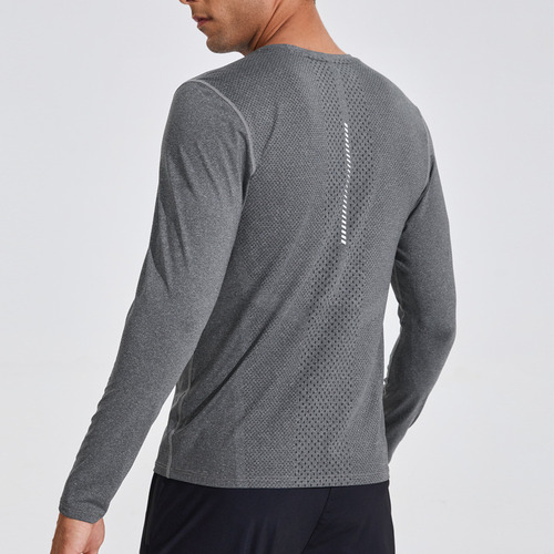Playera Deportivo Secado Rápido Respirable Manga Larga