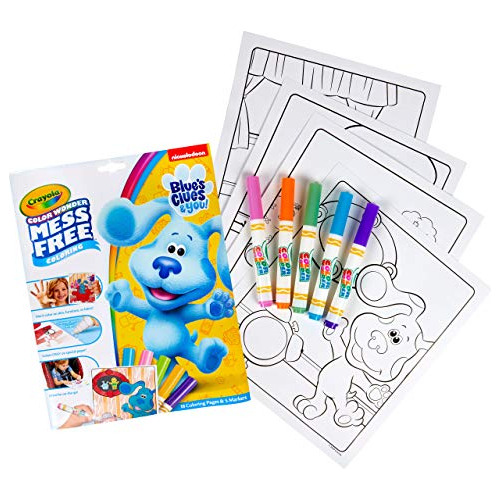 Crayola - Cuaderno Para Colorear Pistas De Blue, Color Wonde