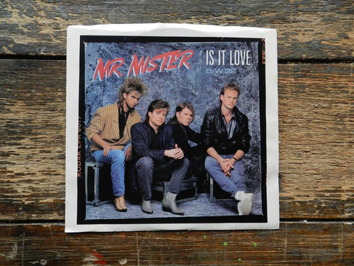 Mr Mister   Is It Love  Single 7 Usa Impecable